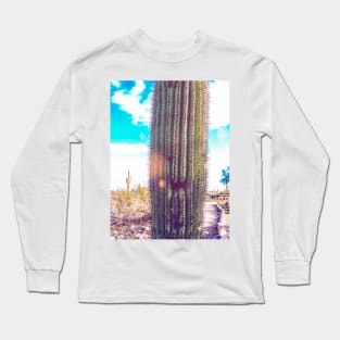 Cactus face Long Sleeve T-Shirt